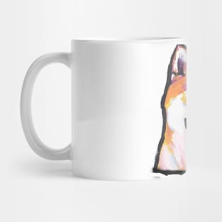 Shiba Inu Bright colorful pop dog art Mug